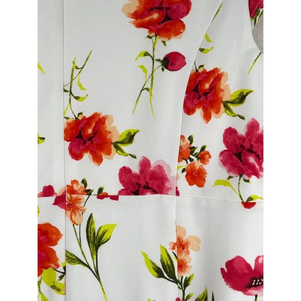New York & Company floral crepe dress, size XXL NWT - Picture 10 of 13
